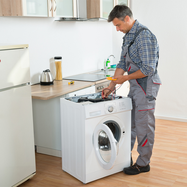 can you walk me through the steps of troubleshooting my washer issue in South Bristol NY